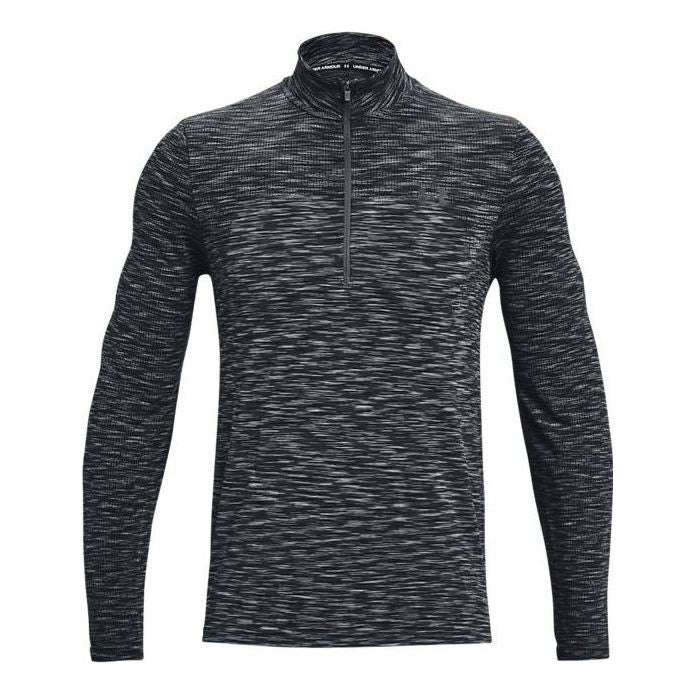 Sweater Under Armour Seamless Half-Zip Top Sort | 1359875-012, 0