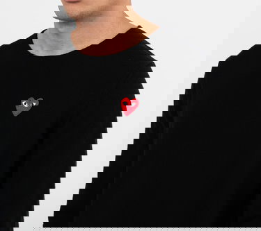 Sweater Comme des Garçons PLAY Knit Sort | P1N068 black, 1