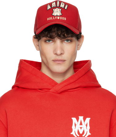 Kasket AMIRI 'MA' Hollywood Trucker Cap Rød | AMHACP1029, 0