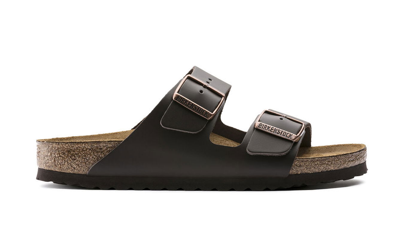 Sneakers og sko Birkenstock Arizona Natural Leather Regular Fit Brun | 51101, 0
