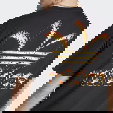 T-shirt adidas Originals Graphics Fire Trefoil Tee Sort | IL5199, 5