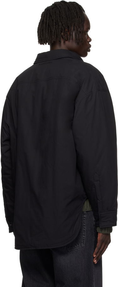 Skjorte Acne Studios Acne Studios Button-Up Overshirt Sort | B90855-, 2
