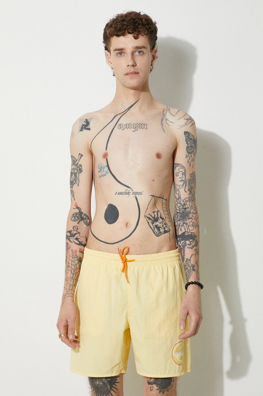 Badetøj Napapijri Swim Shorts Gul | NA4G5C.YB5, 0