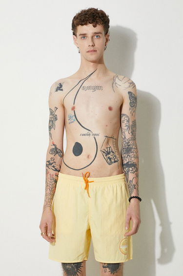 Badetøj Napapijri Swim Shorts Gul | NA4G5C.YB5, 0