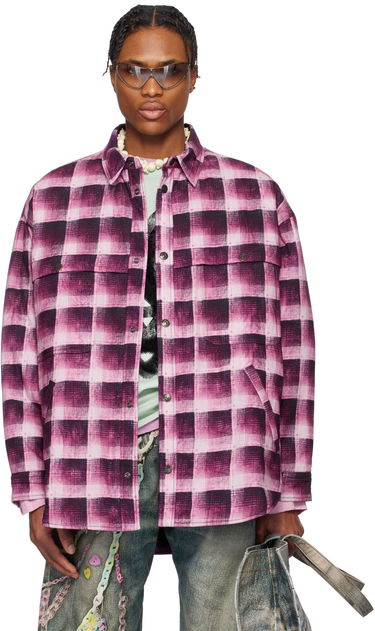 Skjorte Acne Studios Acne Studios Check Button-Up Shirt Lyserød | B90814-, 0
