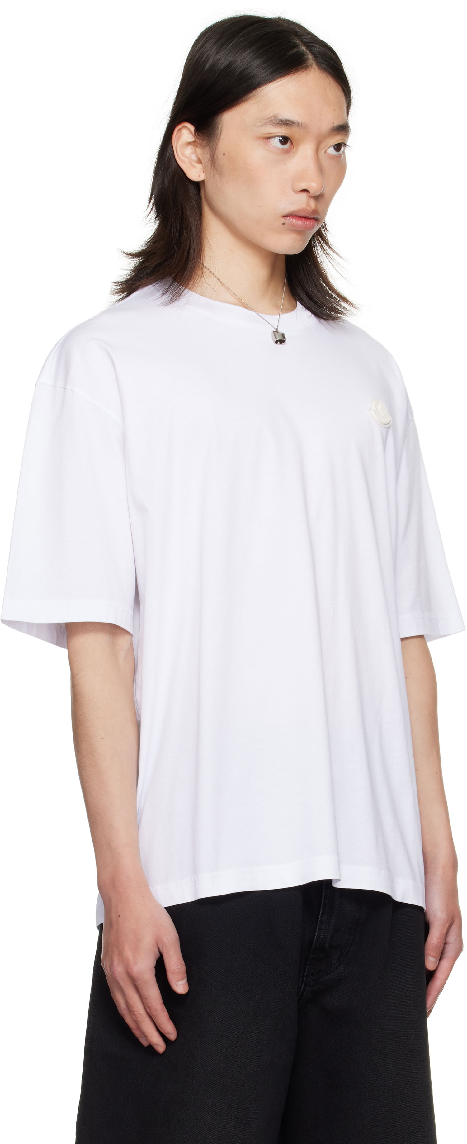 T-shirt Moncler Genius x A$AP Rocky Short Sleeve T-Shirt Hvid | K24048C0000289AYW, 1