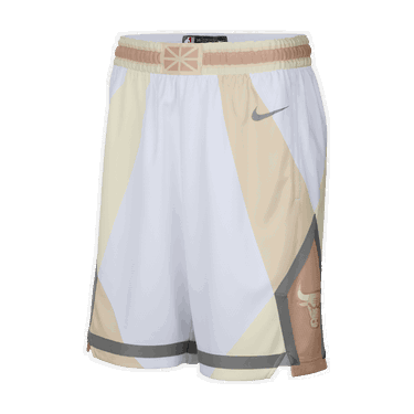 Shorts Nike Dri-FIT NBA Swingman Chicago Bulls City Edition 2024/25 Hvid | FQ4401-100, 3