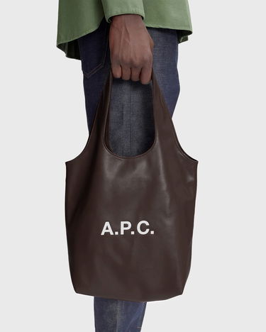 Mulepose A.P.C. A.P.C. Ninon Small Tote Bag Brun | PUAAT-M61861-CAE, 1