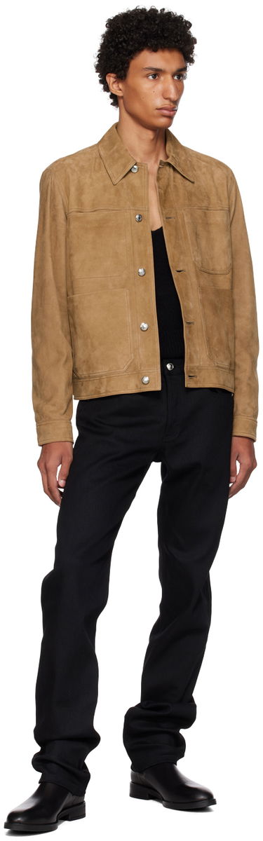 Jakke Paul Smith Paul Smith Suede Trucker Jacket Brun | M1R-374Y-L00040, 3