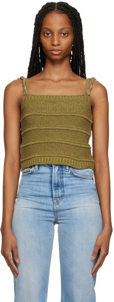 Tanktop ADER ERROR Knit Tank Top Grøn | BMADSSKT0601MU, 0