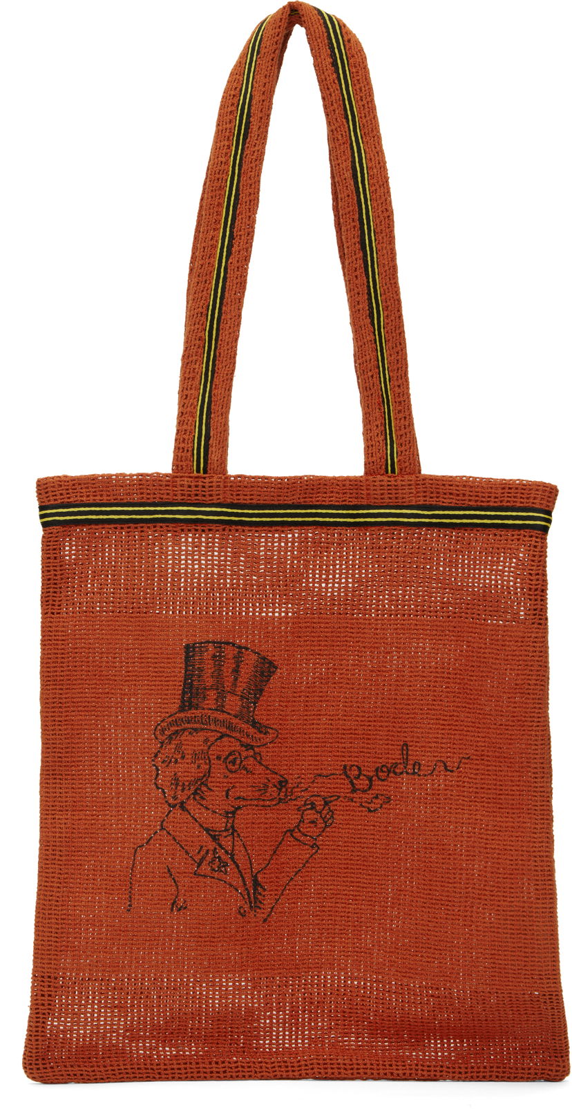 Mulepose Bode Netting Tote Bag Orange | MRF24AC025