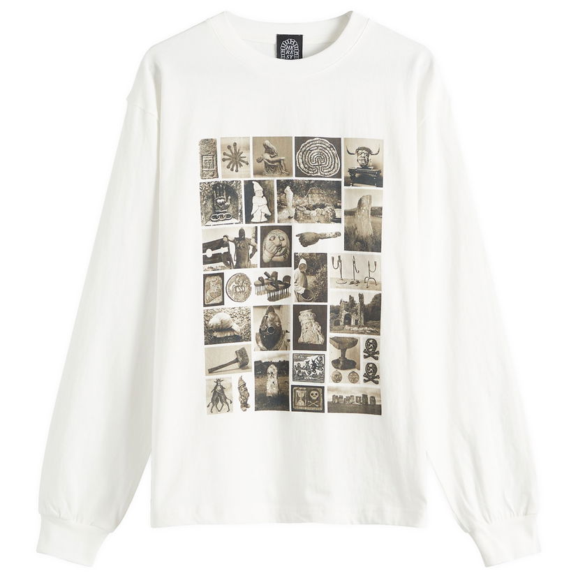 T-shirt Heresy Heresy Niche Graphic Longsleeve T-Shirt Hvid | HSS25-T10E