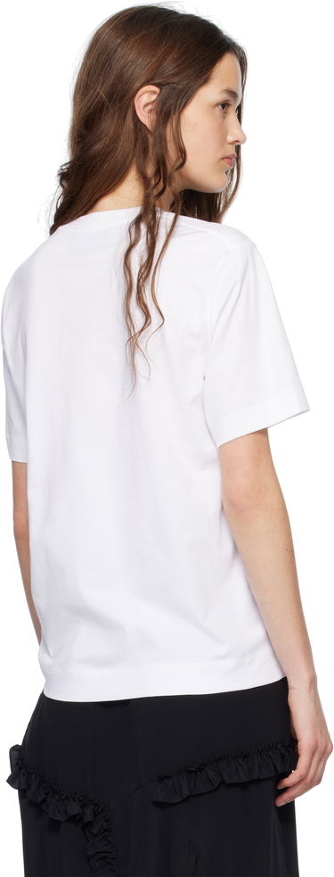 T-shirt Simone Rocha Simone Rocha Embellished Flower T-Shirt Hvid | 5342B 0553, 2