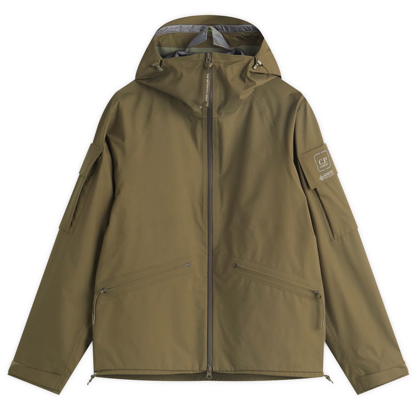 Regnfrakke C.P. Company C.P. Company Metropolis Series Gore-Tex Infinium Jacket Grøn | 18CLOW008A-110031A-683