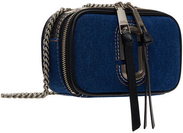 Skuldertaske Marc Jacobs Marc Jacobs 'The Denim Chain Snapshot' Crossbody Bag Blå | 2F4HCR027H05, 1