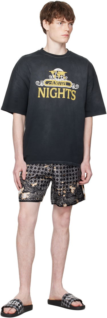 Shorts AMIRI AMIRI Bleach Bandana Shorts Sort | AMSHCA1106, 3