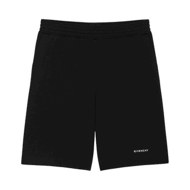 Shorts Givenchy Boxy Fit Logo Bermuda Sort | BM515B3Y78 001, 0