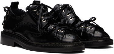 Tøj Simone Rocha Simone Rocha Multi-Lace Cutout Brogues Sort | BRG12 0740, 3