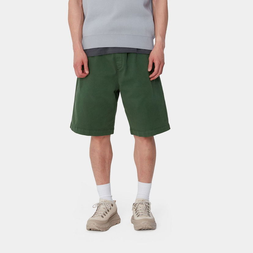 Shorts Carhartt WIP Garment Dyed Relaxed Fit Shorts Grøn | I033587_9