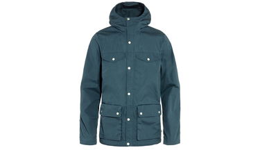 Parka FJÄLLRÄVEN Greenland Hooded Jacket with Pockets Turkis | F87202-570, 0