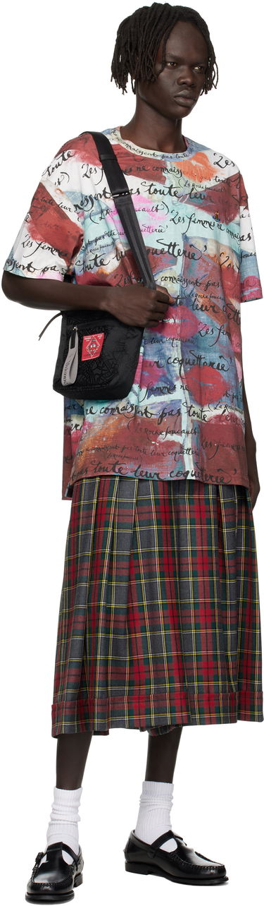 T-shirt Vivienne Westwood Vivienne Westwood Oversized Graphic Print T-Shirt Flerfarvet | 3G010018-J006F-, 3