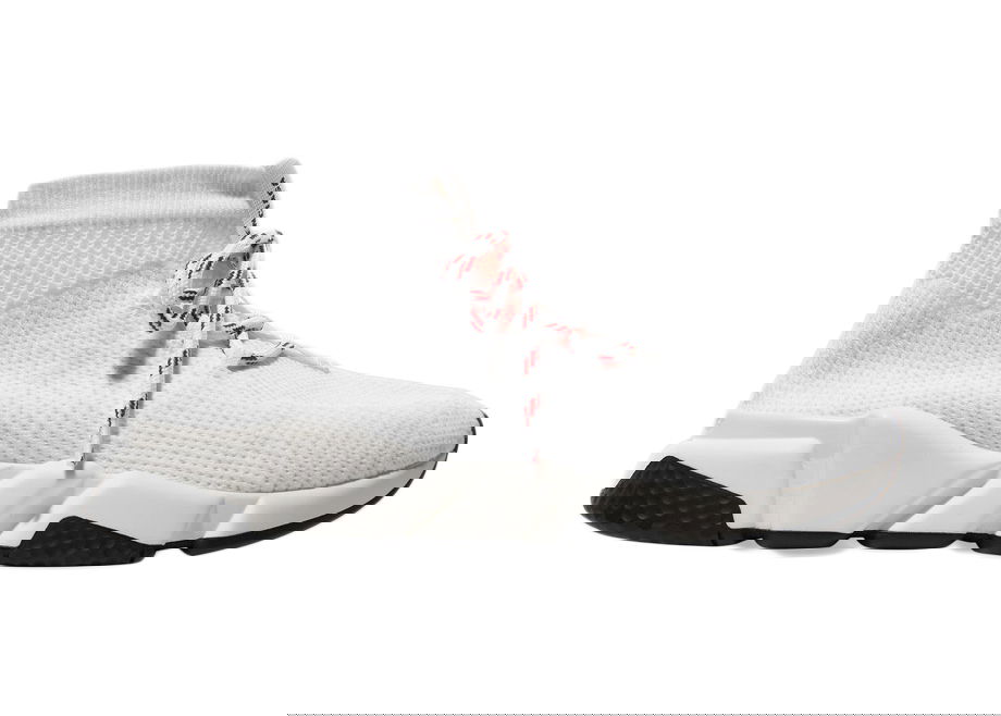 Sneakers og sko Balenciaga Speed Lace Up White Red W Hvid | 517319 W07U0 9000, 0