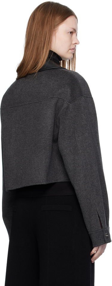 Jakke Nanushka Nanushka Phebe Cropped Jacket Grå | NW25PFJK12294, 2