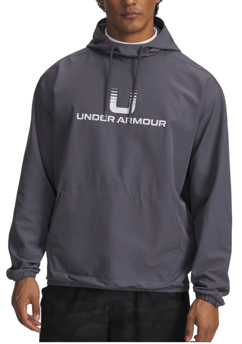 Sweatshirt Under Armour Under Armour Unstoppable Woven Hoodie Grå | 6003864-025