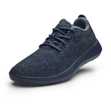 Sneakers og sko Allbirds Wool Runner Mizzles Mørkeblå | 6858890117200, 0