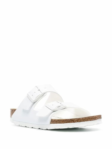 Sneakers og sko Birkenstock Leather Sandals Hvid | 1019046WHITE, 1
