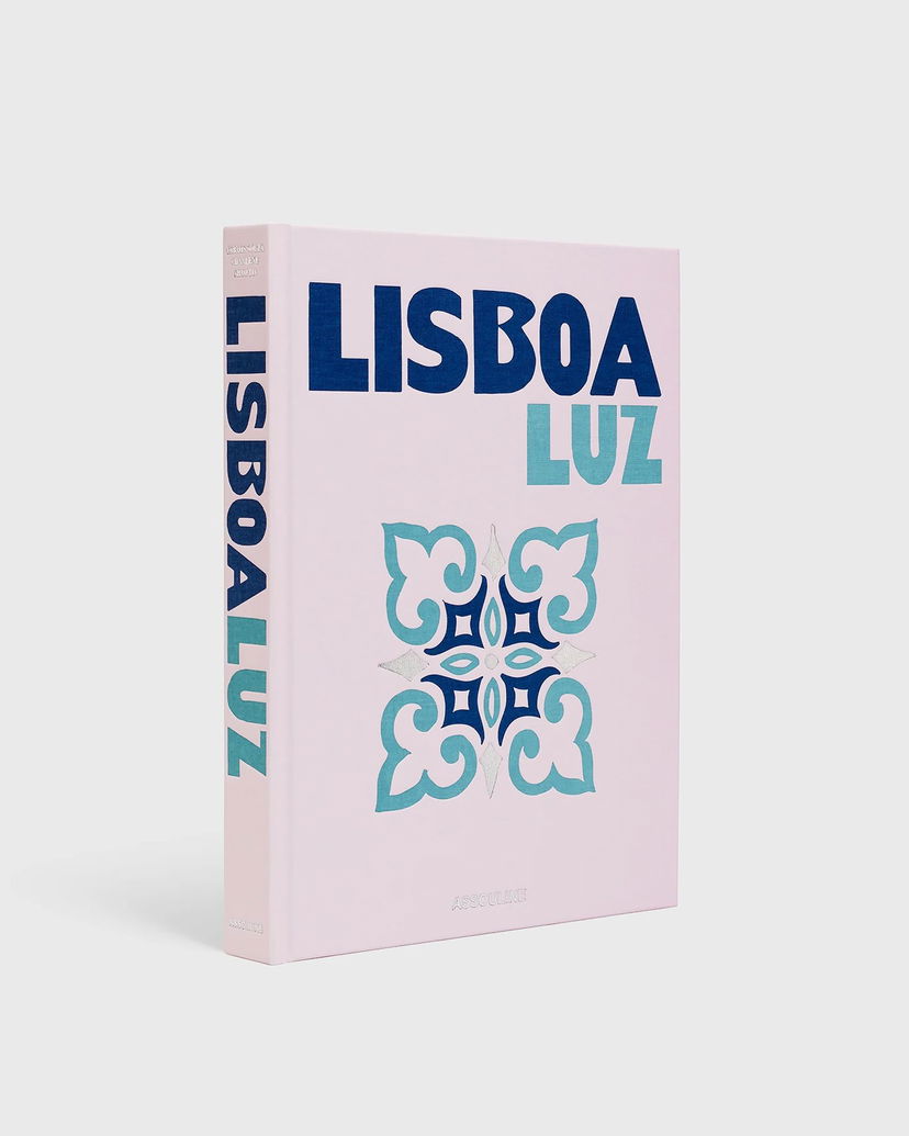 Bog og blad ASSOULINE Lisboa Luz Book Lyserød | 9781649801012