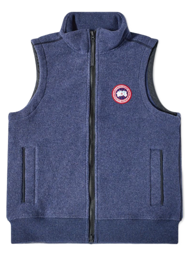 Sweater Canada Goose Mersey Fleece Vest Atlantic Navy Mørkeblå | 7052M-63