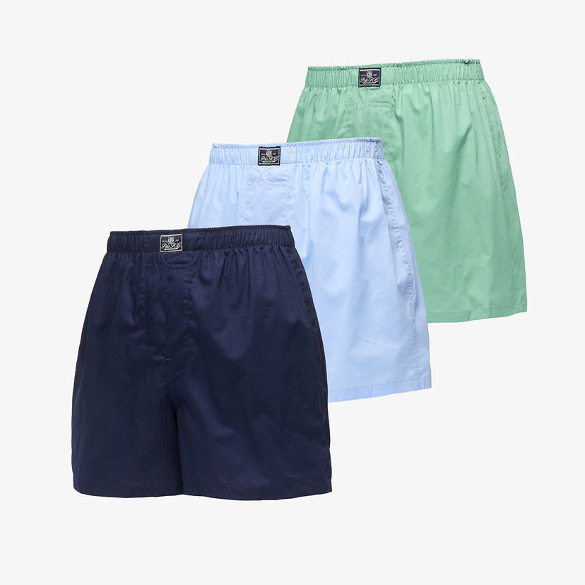 Boksere Polo by Ralph Lauren Ralph Lauren Open Boxer Brief 3-Pack Flerfarvet | 714830273034