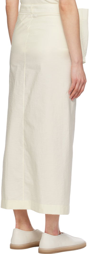 Nederdel LEMAIRE Wrap Midi Skirt Hvid | SK1021 LF1234, 2