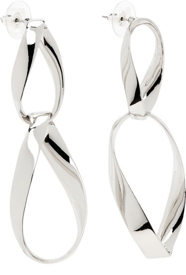 Øreringe ISABEL MARANT Isabel Marant Long Twisted Earrings Metalisk | BL0182FA-C1B19B, 4