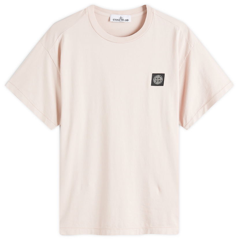 T-shirt Stone Island Stone Island Patch Logo T-Shirt, Size Large Lyserød | K1S152100039-V0082