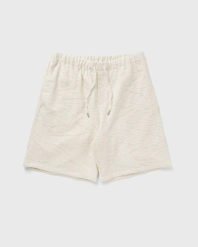 Shorts Arte Antwerp Crochet Knitted Lounge Shorts Hvid | SS25-234SHO-CREAM
