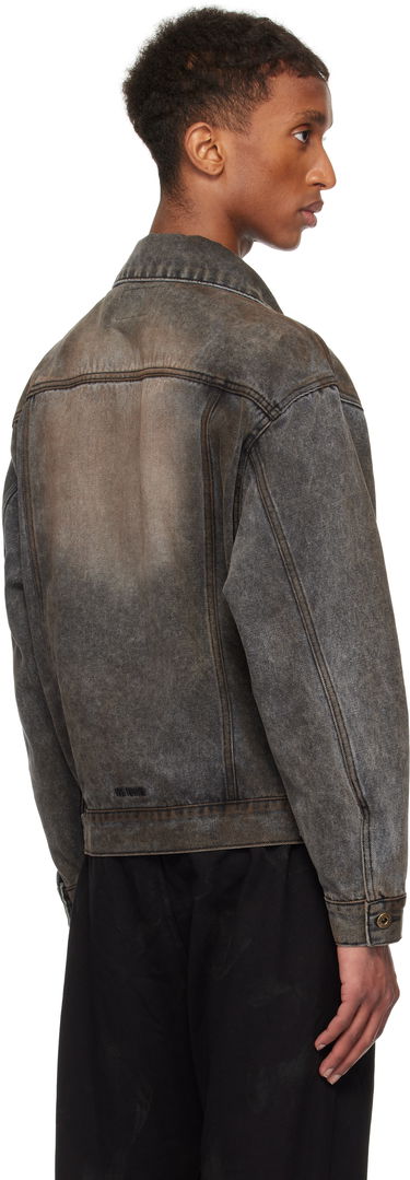 Jakke We11done We11done Washed Denim Jacket Grå | WD-DJ3-24-315-U-BK, 2