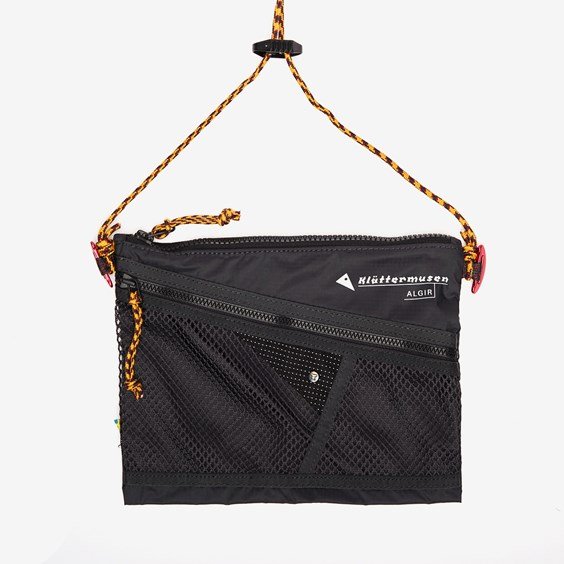 Håndtaske Klättermusen Algir Accessory Bag Medium Sort | 41426U01-961