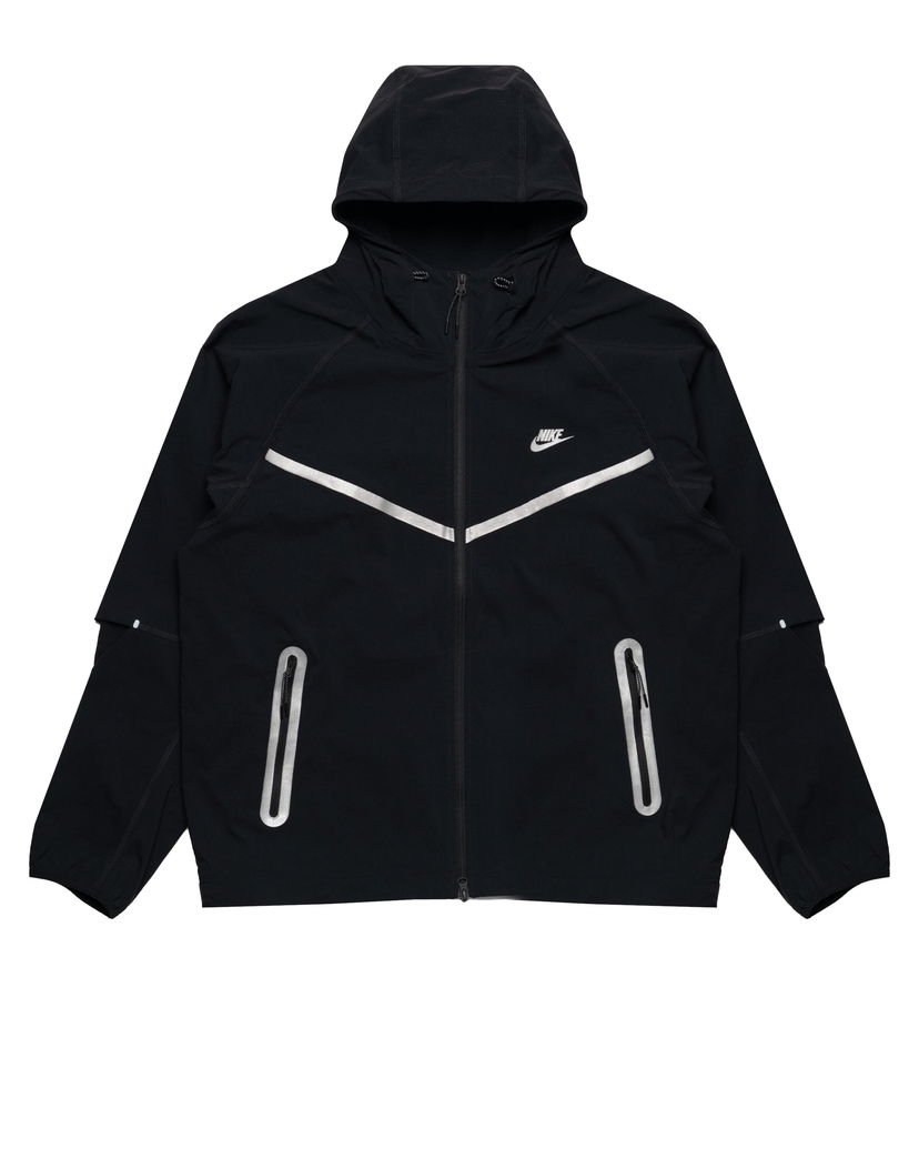 Vindjakke Nike TECH Woven Windrunner Full-Zip Jacket Sort | IM7246-010