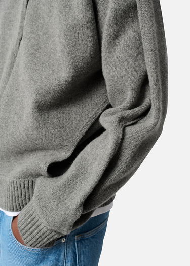 Sweater AXEL ARIGATO Paneled Knit Sweater Grå | A3401001, 5