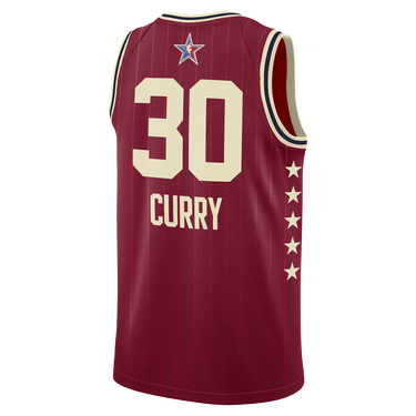 Jersey Jordan Dri-FIT Swingman Stephen Curry 2024 All-Star Weekend Jersey Rød | FQ7732-601, 1