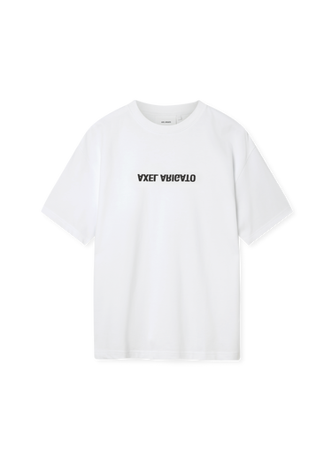 T-shirt AXEL ARIGATO Distort Graphic Print T-Shirt Hvid | A3118001, 1