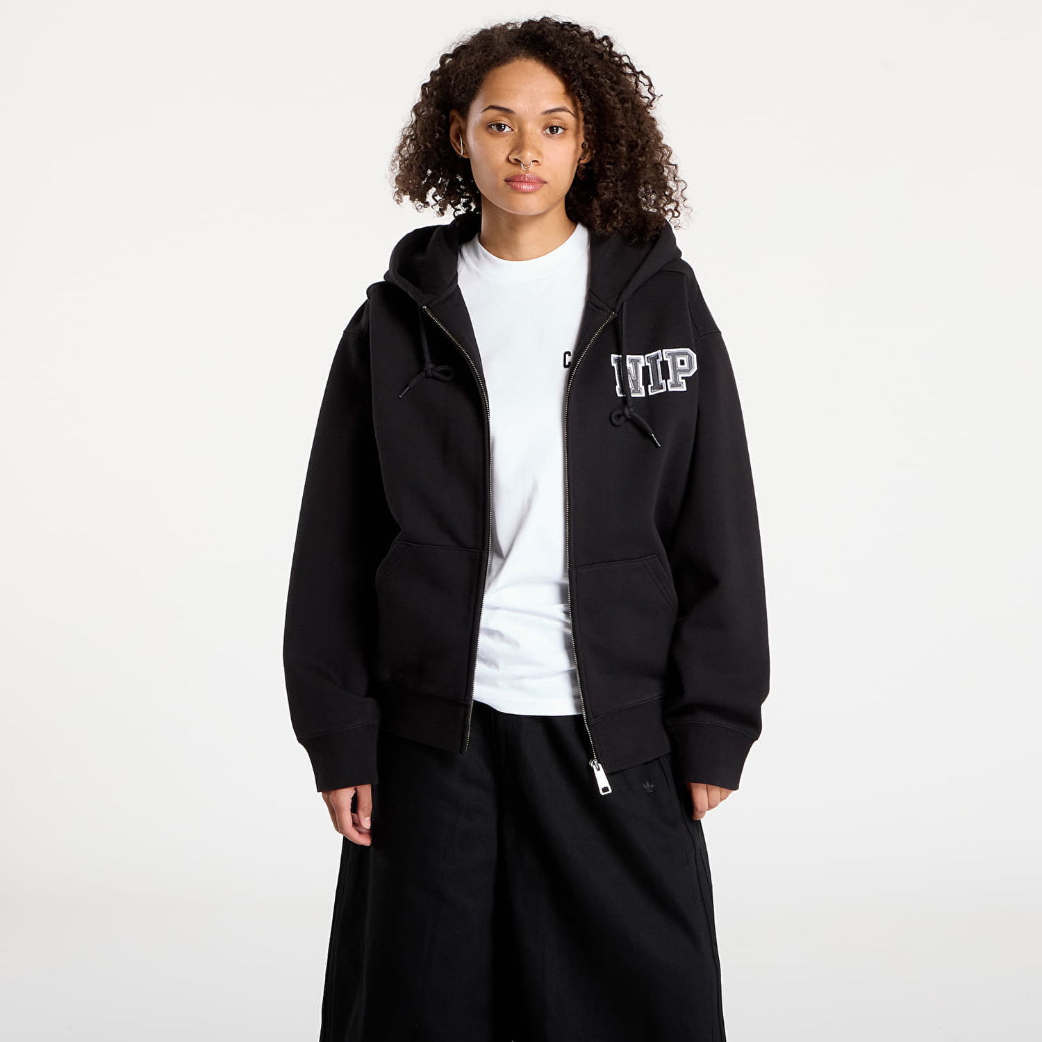 Jakke Carhartt WIP Carhartt WIP Hooded Mini Sweat Jacket Sort | I035619.8906, 0