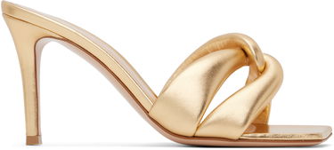 Sneakers og sko Gianvito Rossi Amour Heeled Mules Metalisk | G10012-85RIC-NPS, 0