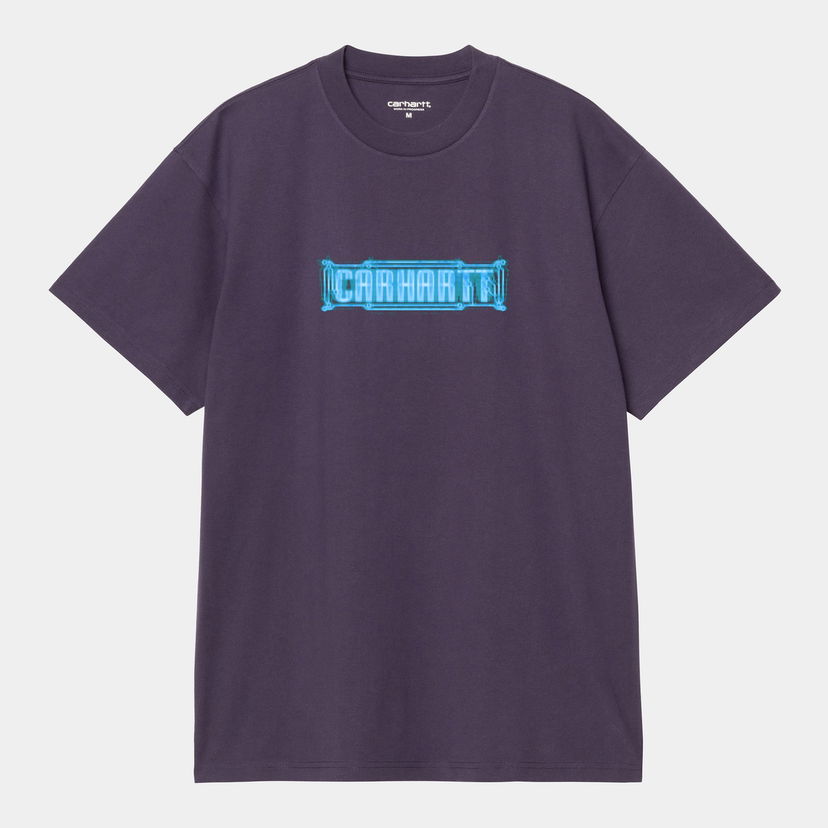 T-shirt Carhartt WIP Carhartt WIP Electric Boogie Short Sleeve T-Shirt Lilla | I035457_19