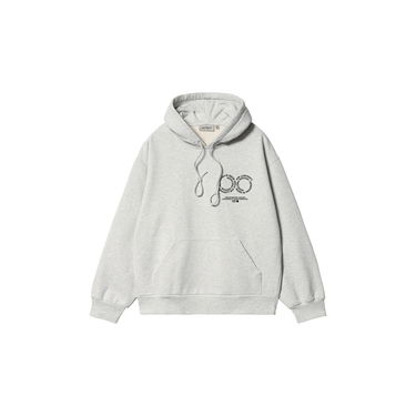 Sweatshirt Carhartt WIP Hooded Rotation Sweatshirt Grå | I034690_9, 2