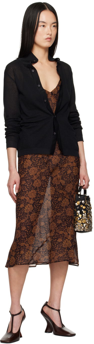 Håndtaske Dries Van Noten Dries Van Noten Metallic Sequin Embellished Bag Sort | 251-011522-696, 3