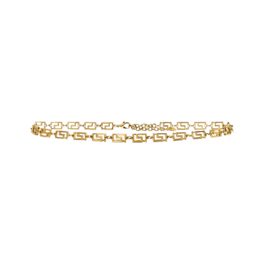 Halskæde Versace Versace Greca Chain Belt Metalisk | 1007687 1A00620 3P000, 0