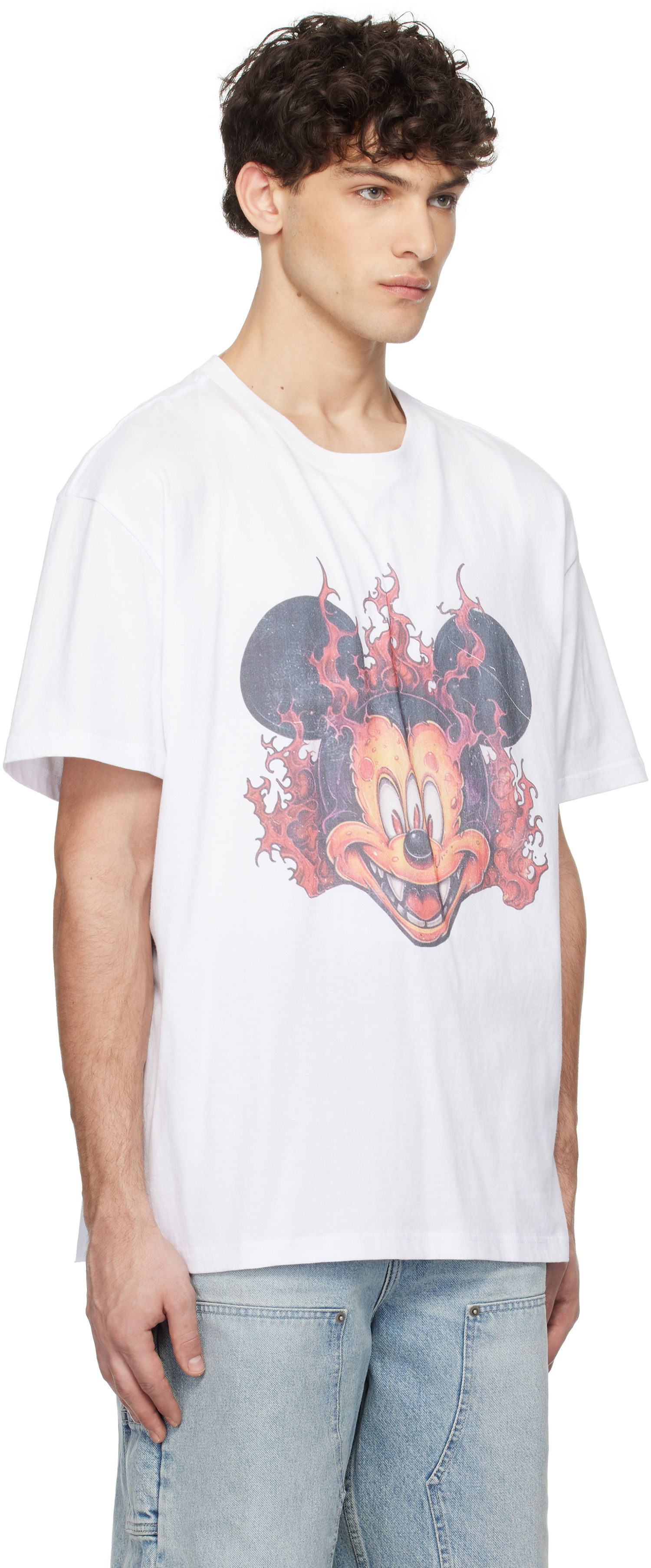 T-shirt Ksubi Ksubi Fuego Biggie Graphic T-Shirt Hvid | MPS25TE044, 1